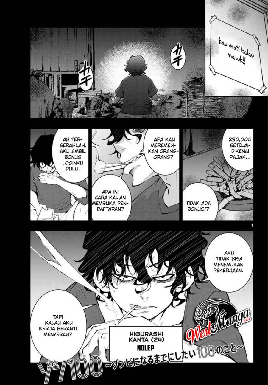 Zombie 100 ~Zombie ni Naru Made ni Shitai 100 no Koto~